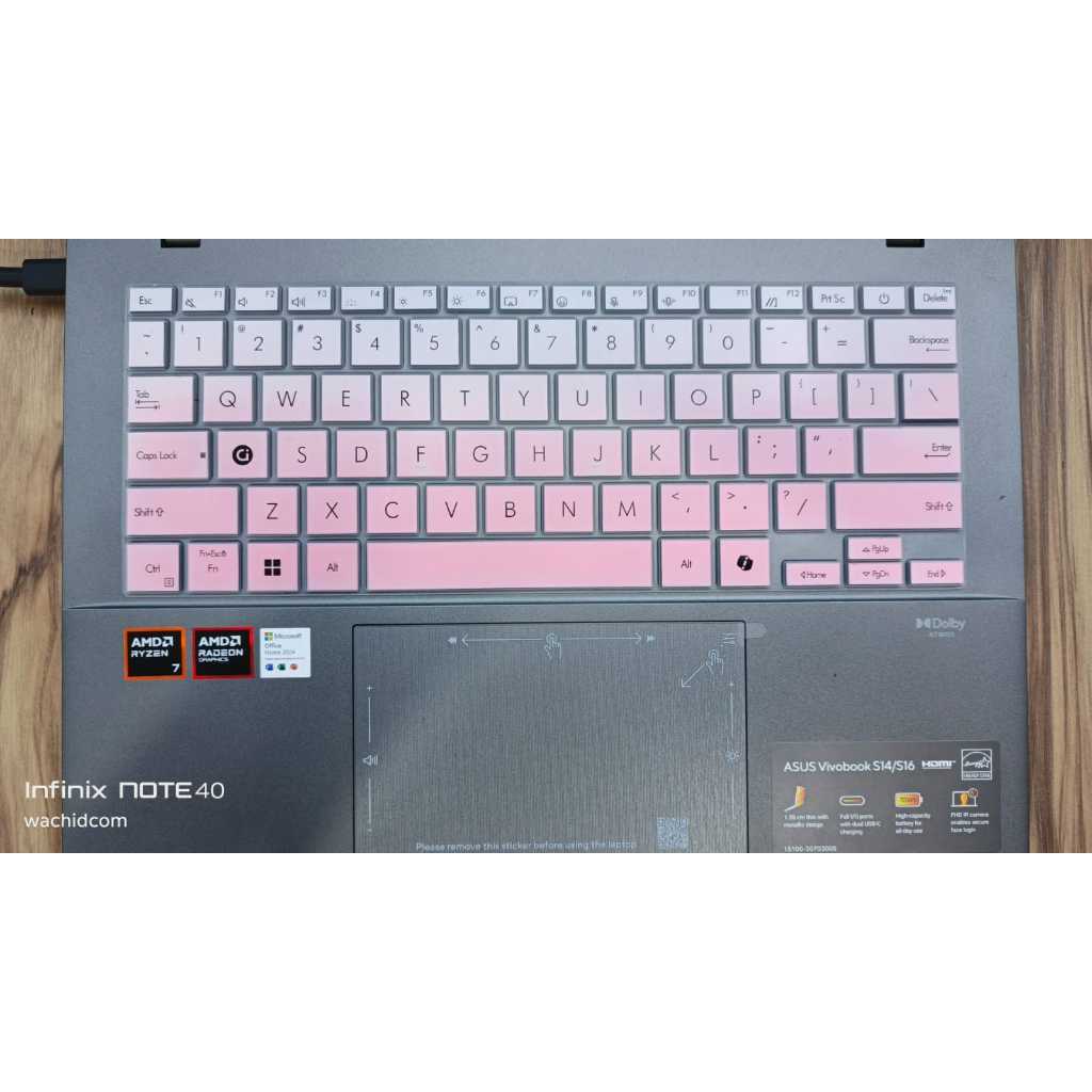 Keyboard Protector Vivobook S14/16 OLED M5406U M5406UA S5406SA M3407HA UX5406SA UX3407QA S3407QA S34