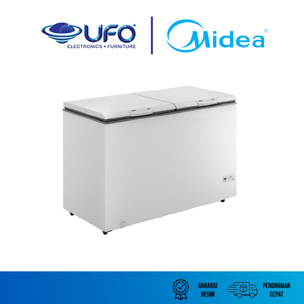 Midea Chest Freezer Box 600 Liter 2 Pintu MDRC698FZG01
