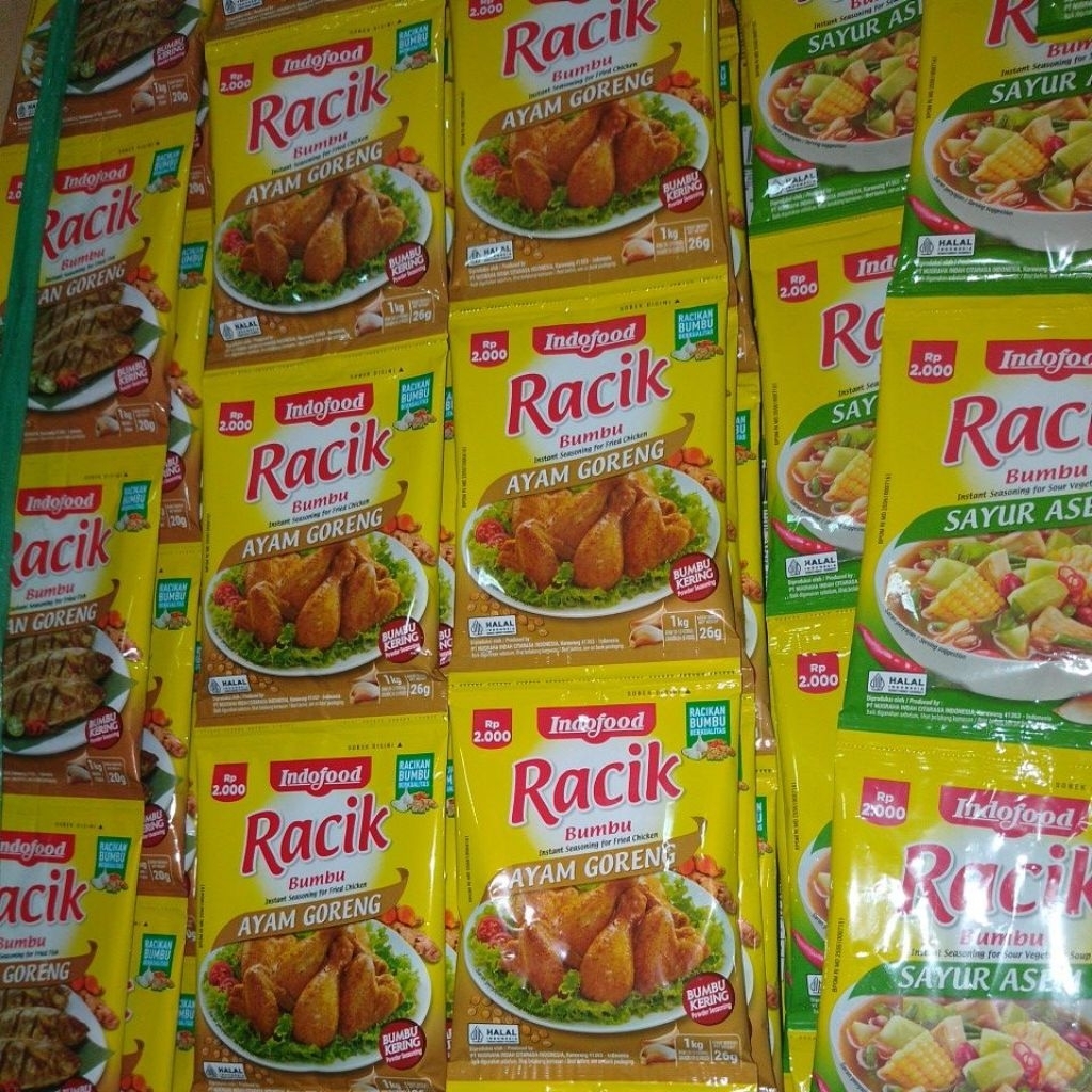 

Bumbu Racik Ayam Goreng Indofood / ALL VARIANT (ISI 5 SACHET)