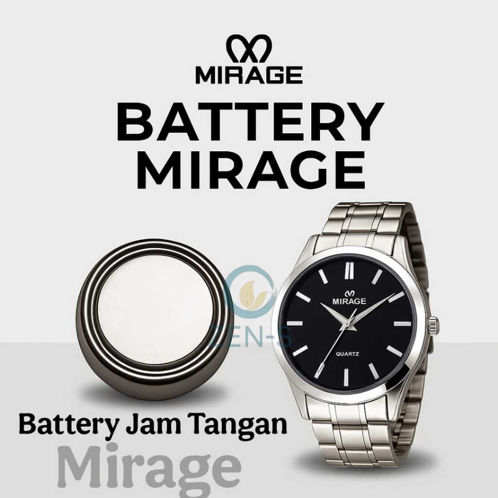 BATRE BATTERY BATU JAM TANGAN MKIRAGE TYPE 8680 ORIGINAL