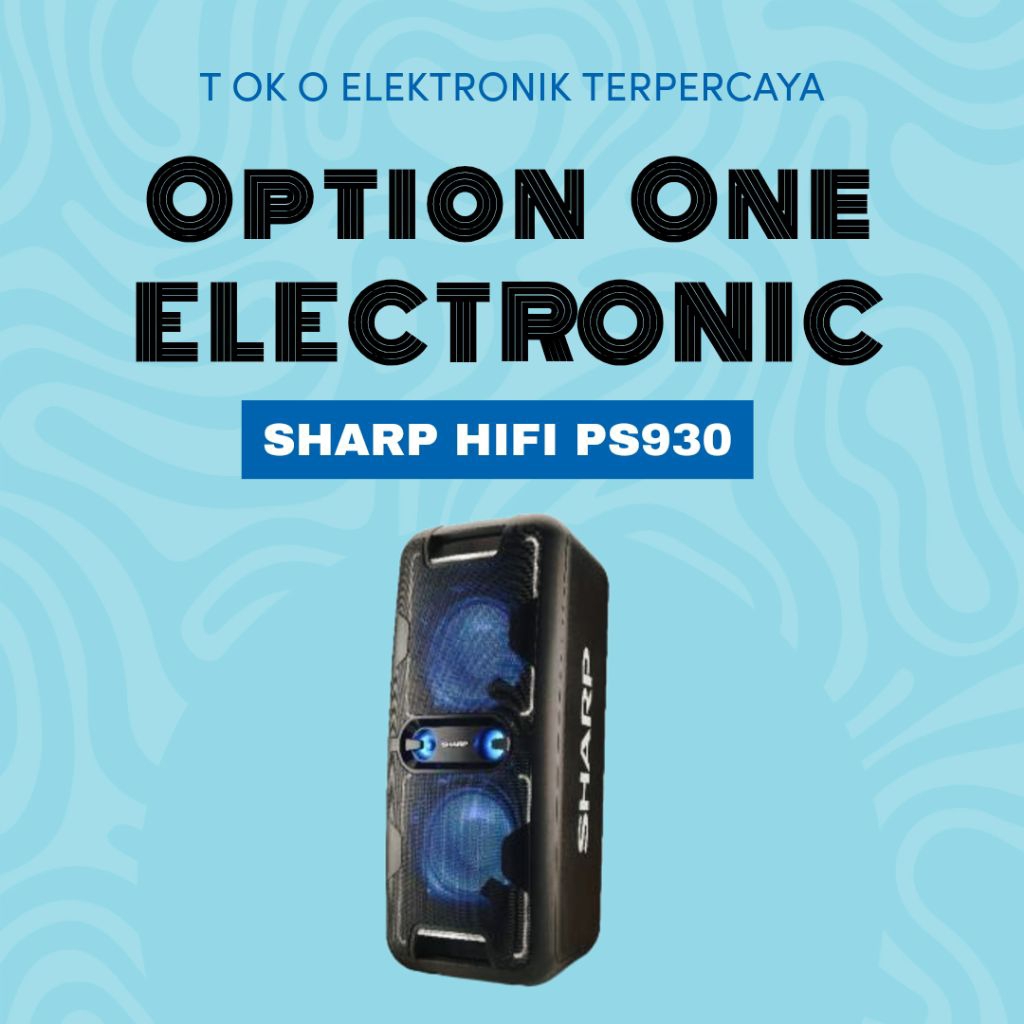 SHARP HIFI PS-930 / PS930 karaoke party