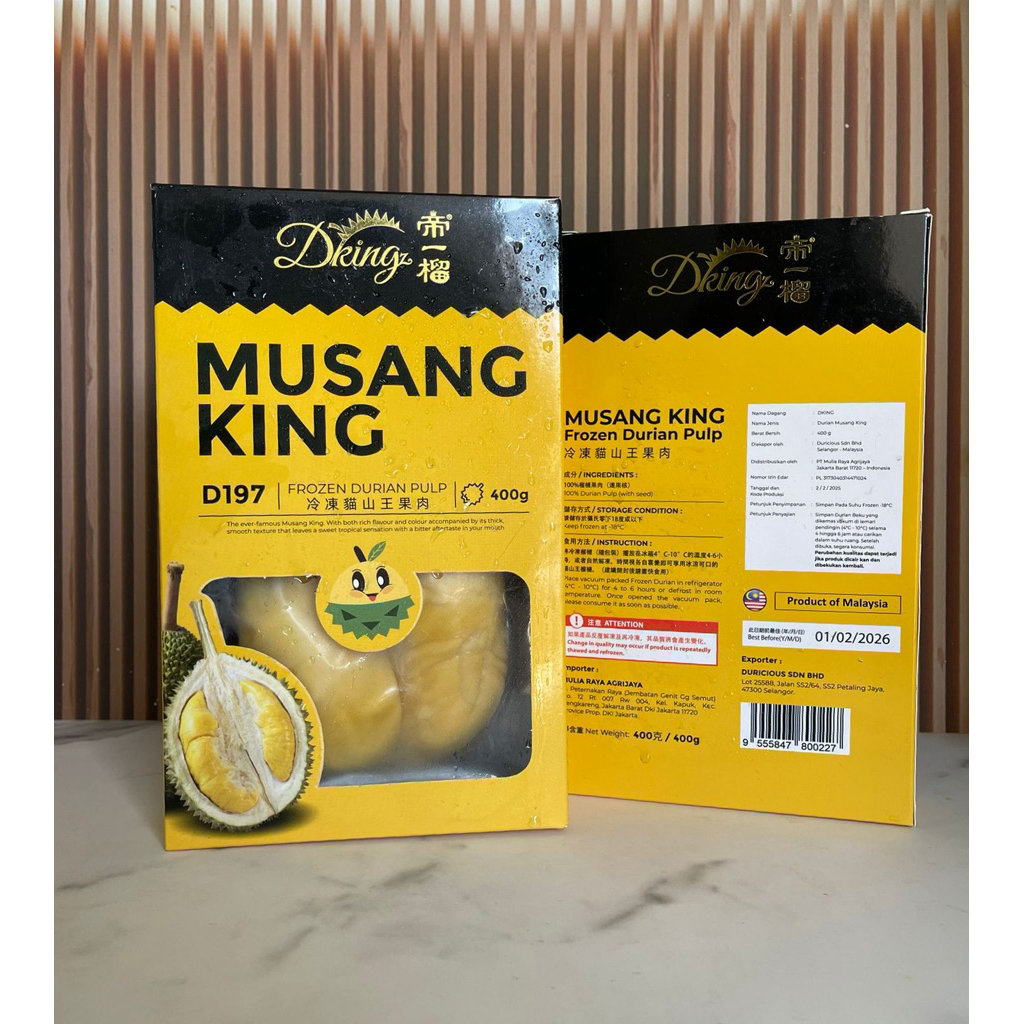 

Durian Musang King "The King of Fruit