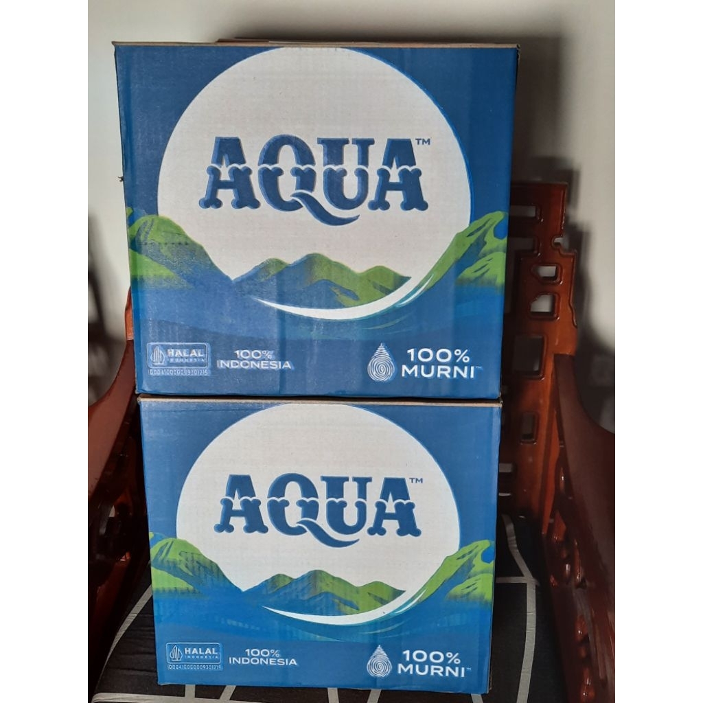 

1 dus aqua 1,5L x 12 botol