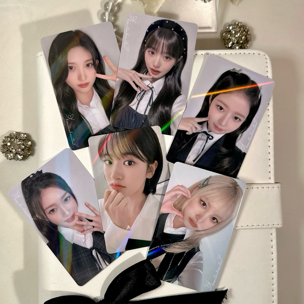 hearteuhearteu — [READY STOCK] [OFFICIAL] IVE Photocards x Papa John’s Pizza Brand Collaboration Off