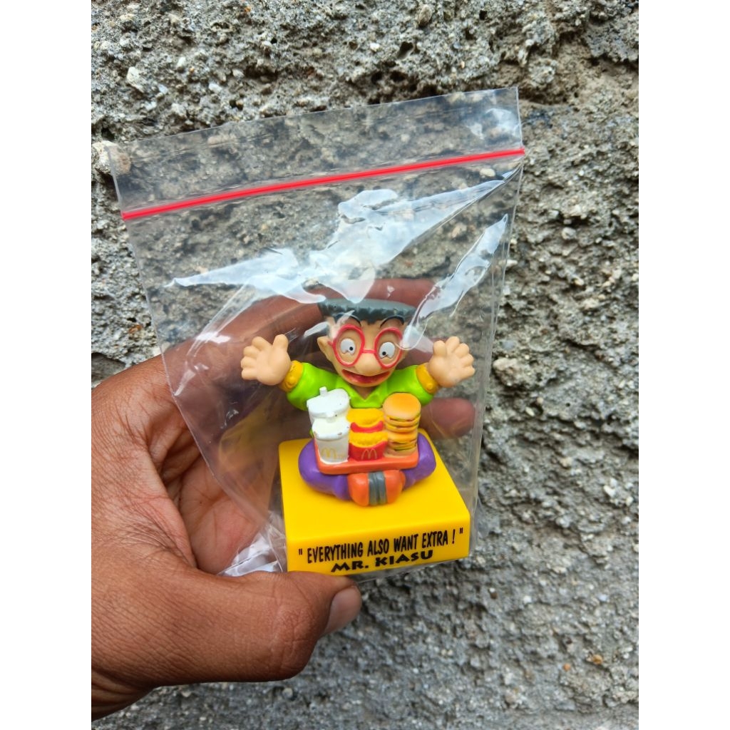 happy meal McDonald Mr kiasu 1993 ( eat )