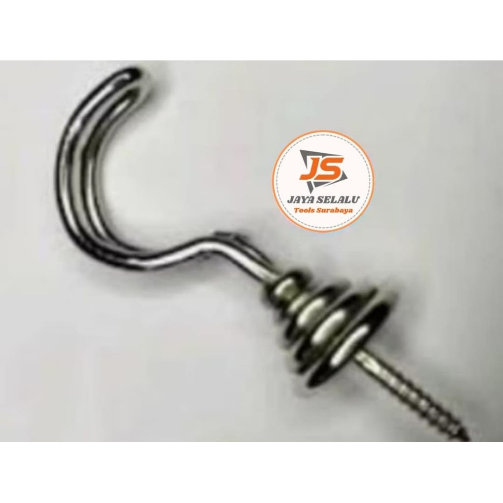 Skrup Gantungan Double Kawat / Cantolan Centelan Buka Burung Dobel Kawat