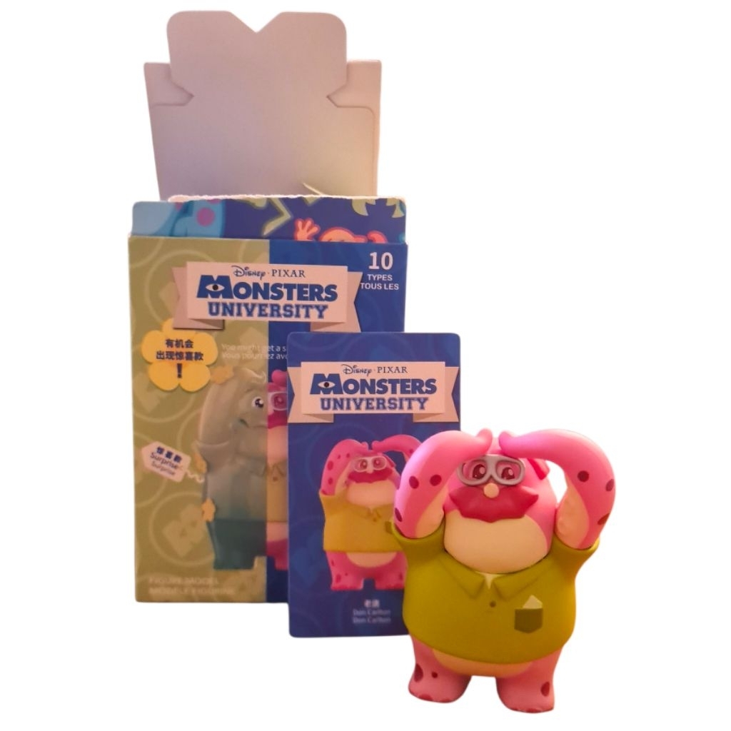 disney pixar monster university blind box miniso (unsealed with box & card)
