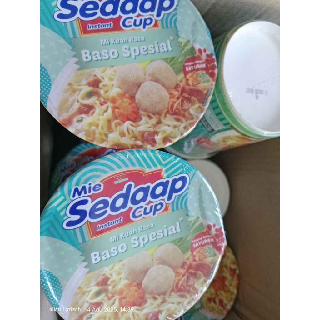 

MIE SEDAP CUP