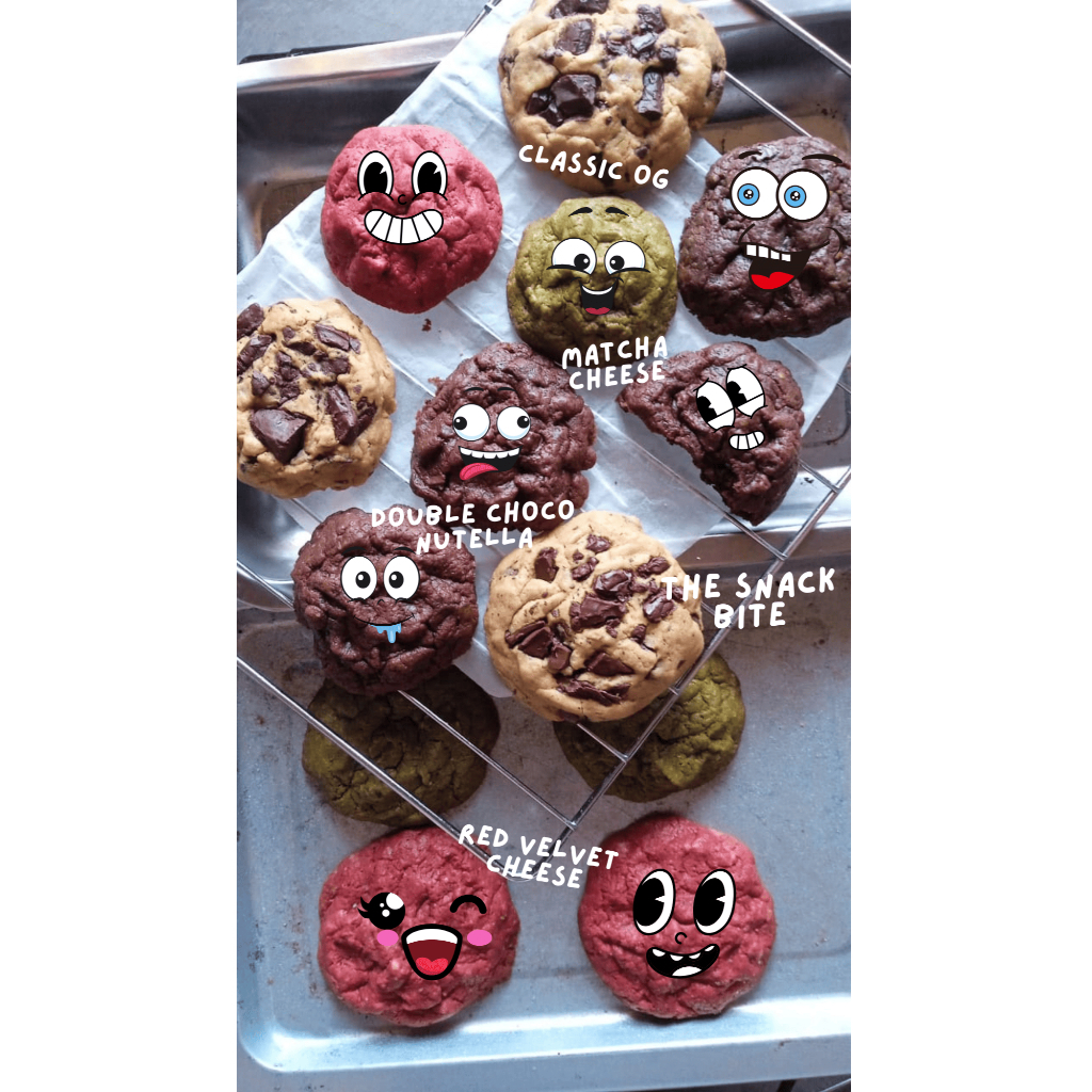 

TheSnackBite_ beli 3 free 1 SOFT COOKIES (- + 60 gr)