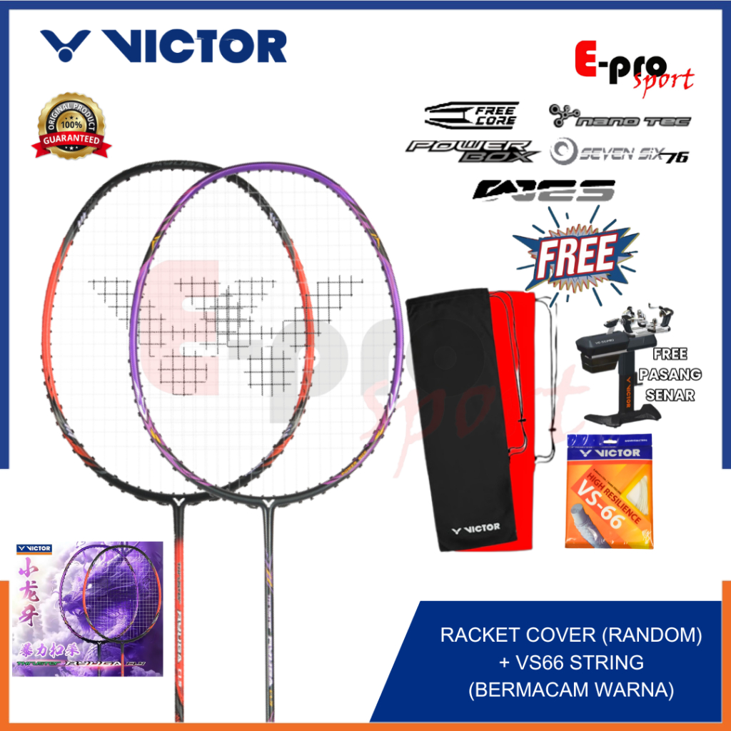 Raket Badminton Victor Thruster Ryuga CLS / TK-RYUGA CLS / TK Ryuga CLS / Thruster K Ryuga CLS Bulut