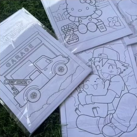 

mewarnai/colorring 10 lembar dan 50 lembar a5