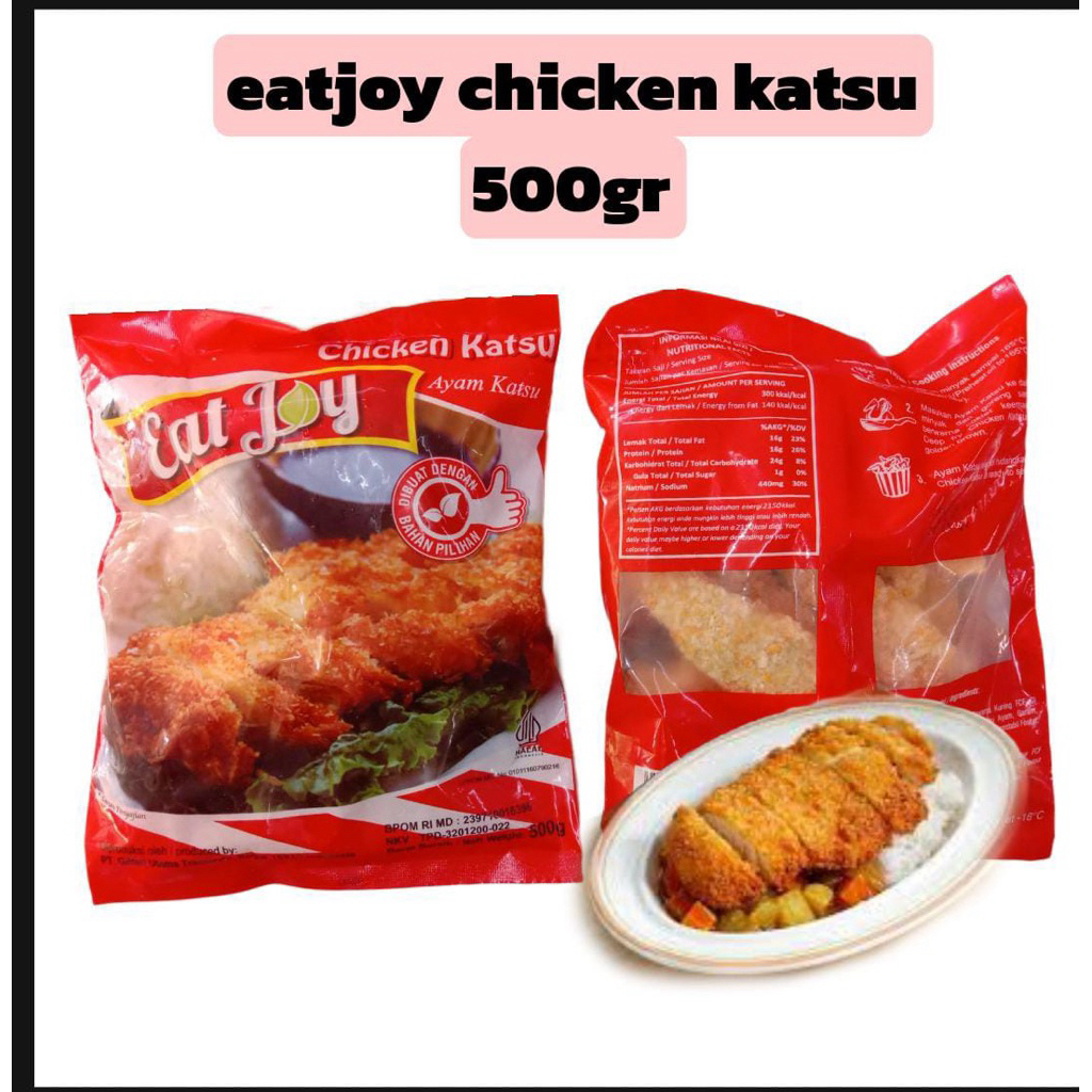 

Eat joy chicken katsu 500gr