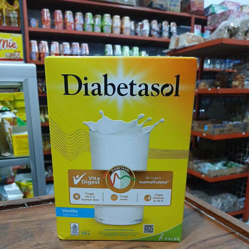

Diabetasol vanilla 170 gram exp 02-12-26