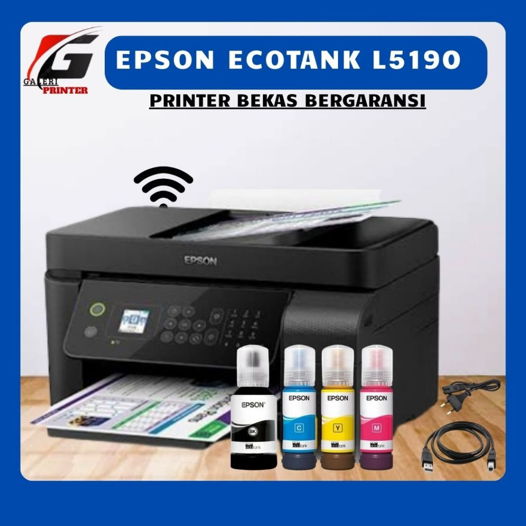 Printer epson L5190 Wifi Sudah Siap pakai Bergaransi Toko