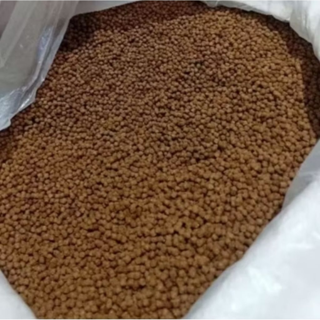 Pelet pakan ikan apung kualitas protein tinggi lele nila gurami patin bandeng ikan mas