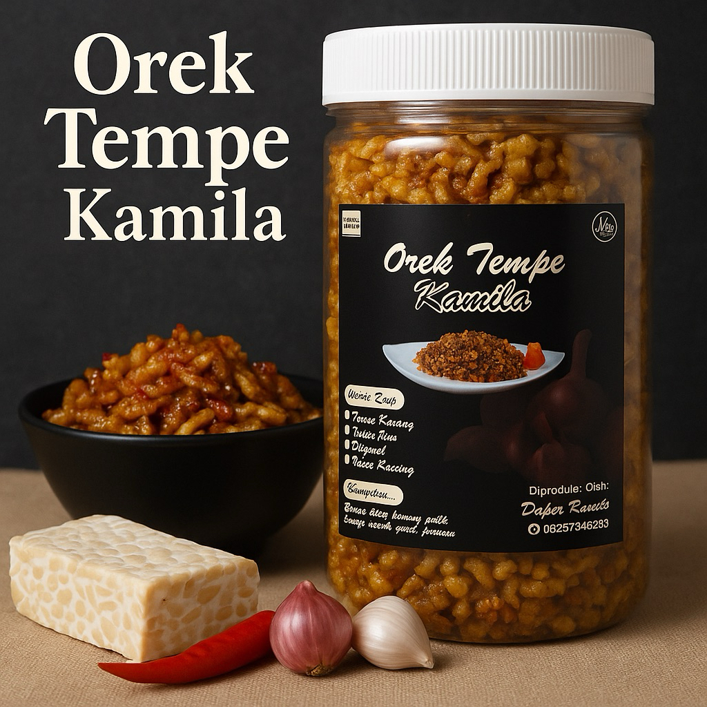 

KERING TEMPE/OREK TEMPE KERING PEDAS MANIS-LEZAT, GURIH, DAN PRAKTIS