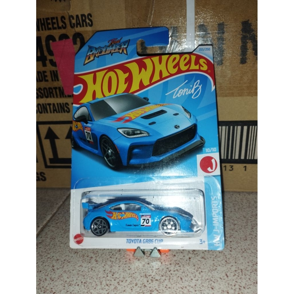 Hotwheels Toyota GR86 Cup Biru
