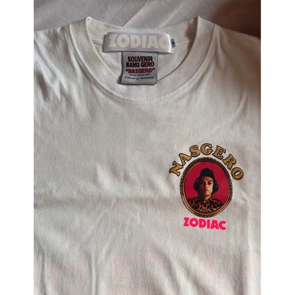 Kaos Zodiac Jakarta x Nasgero