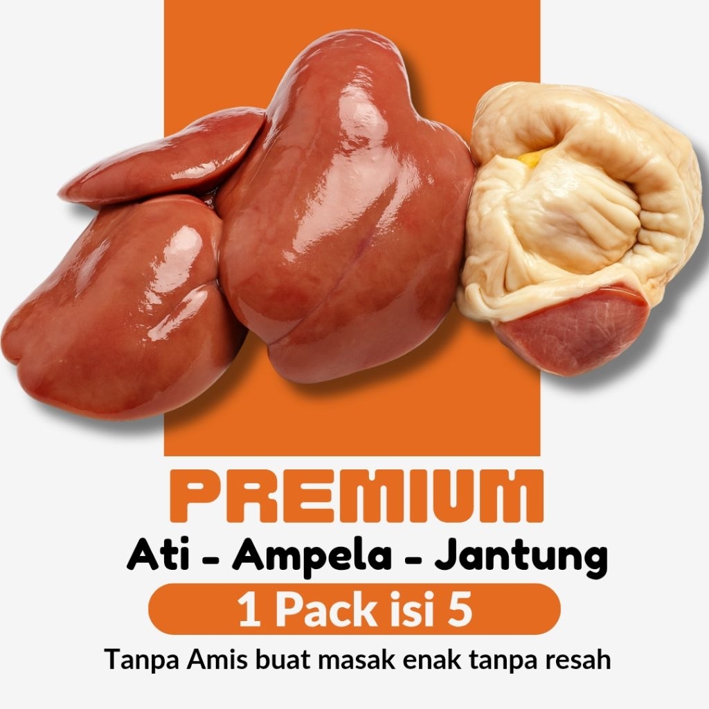

New Product Ati & Ampela Ayam isi 5 - Sudah Bersih + Tinggal Masak