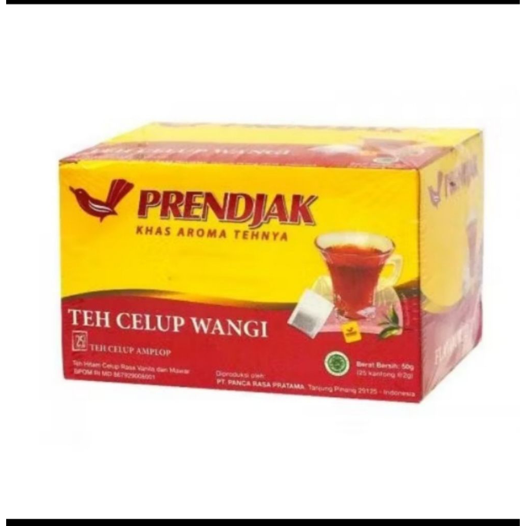 

Teh Prendjak Celup Isi 50 Kantong