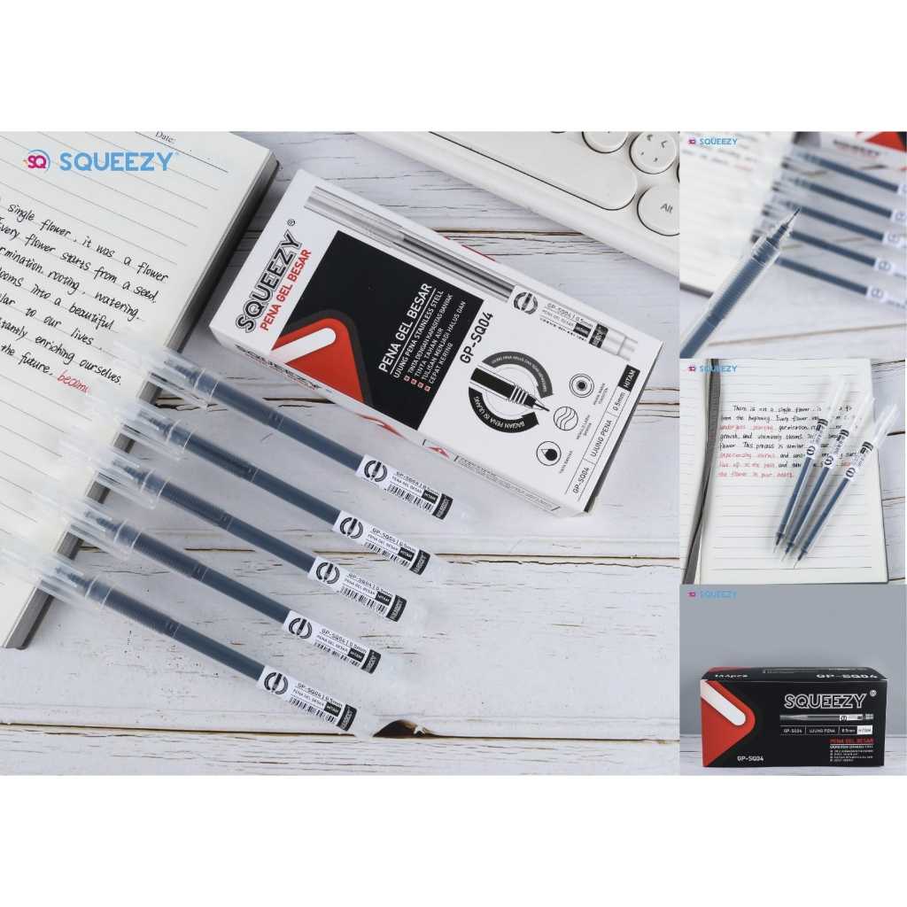 

Gel Pen GP-SQ04 Squeezy -12 Pcs