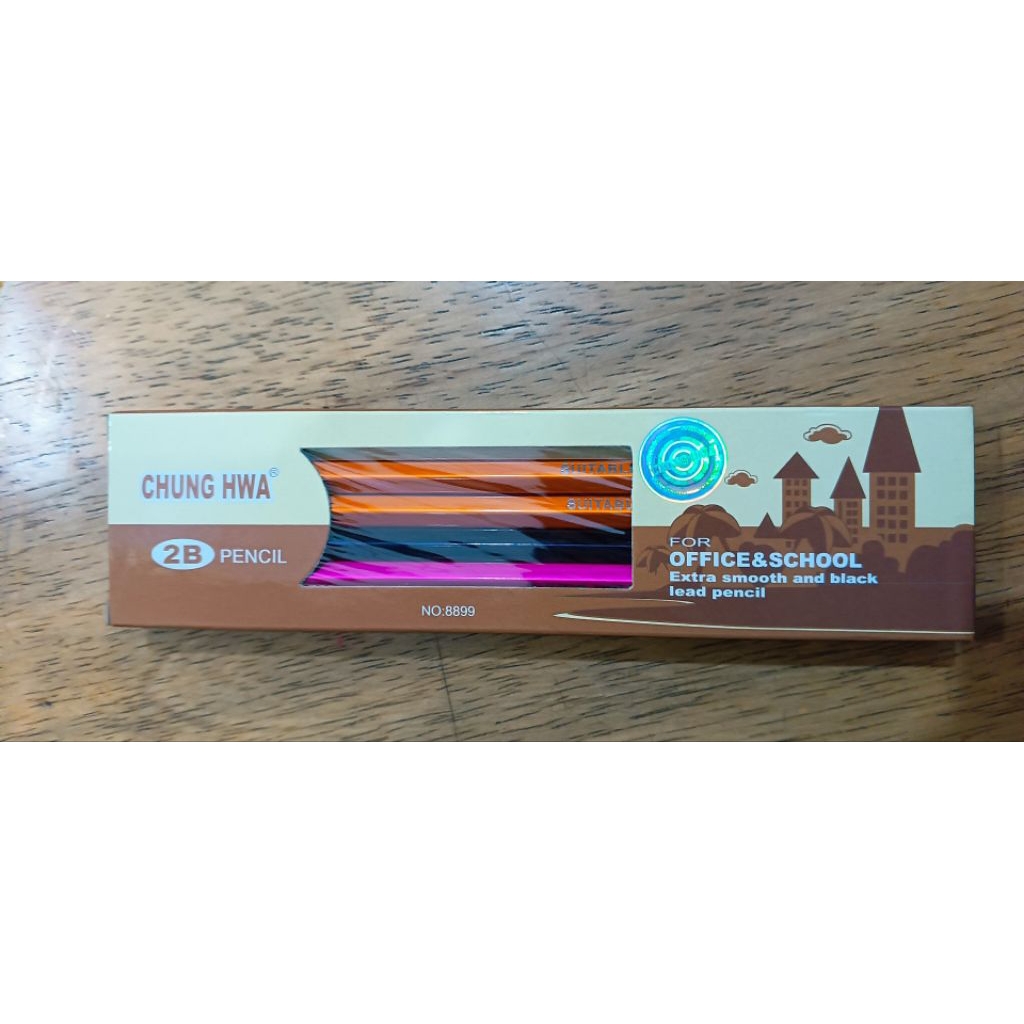 

pensil Chung hwa 2b original 12 pcs/1 lusin