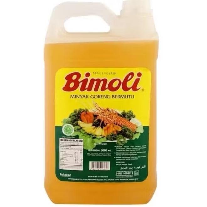 

Aneka Brand minyak goreng sawit derigen BIMOLI Special / AVENA / Kunci Mas / Fortune / Sovia / Mitra / Sania Minyak Goreng 5 Liter Jerigen