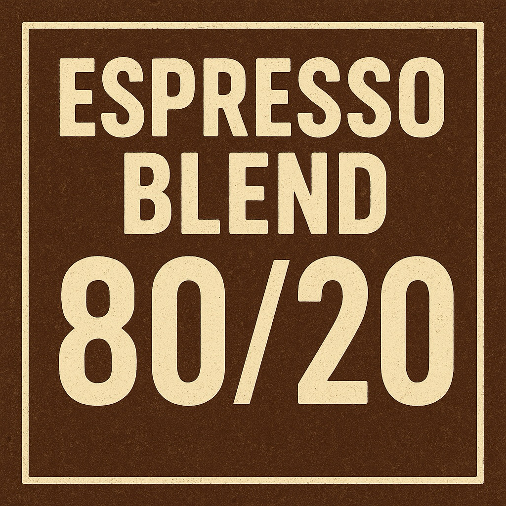

Bitterman Espresso Blend 80/20 1 Liter