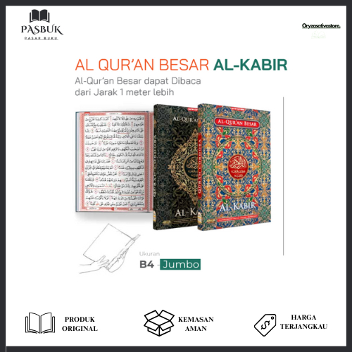 Al Quran Cordoba Besar Al Kabir B4/Alquran Besar/Al Quran Jumbo Lansia