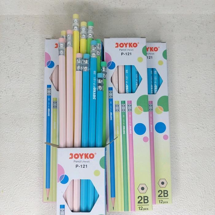 

JOYKO PENSIL P-121 | JOYKO PENSIL MURAH | SATU PAK ISI 12