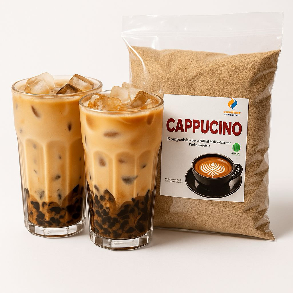 

BUBUK CAPPUCINO UNTUK JUALAN CAPCIN ISI 25 KG