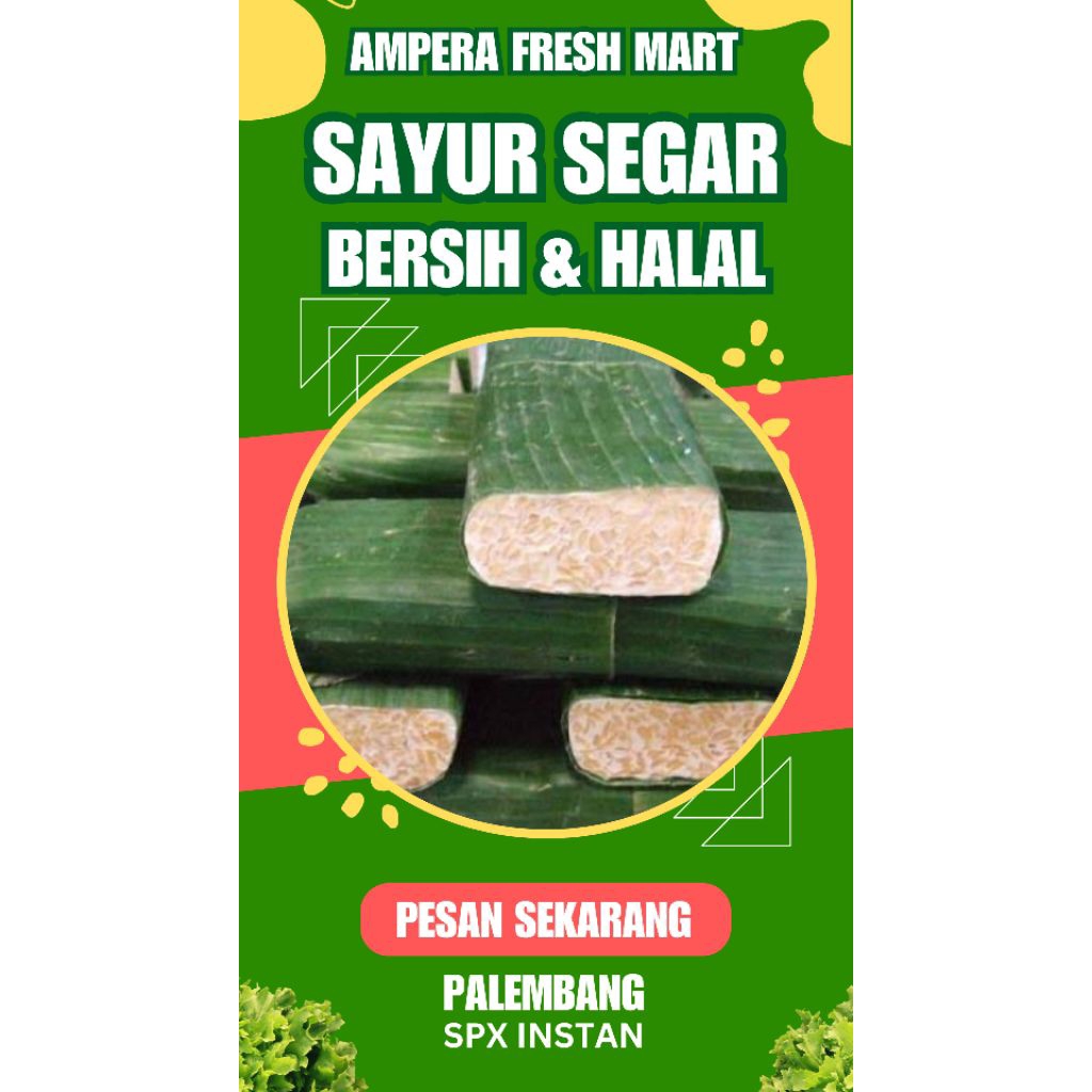 

TEMPE DAUN - INSTAN PALEMBANG