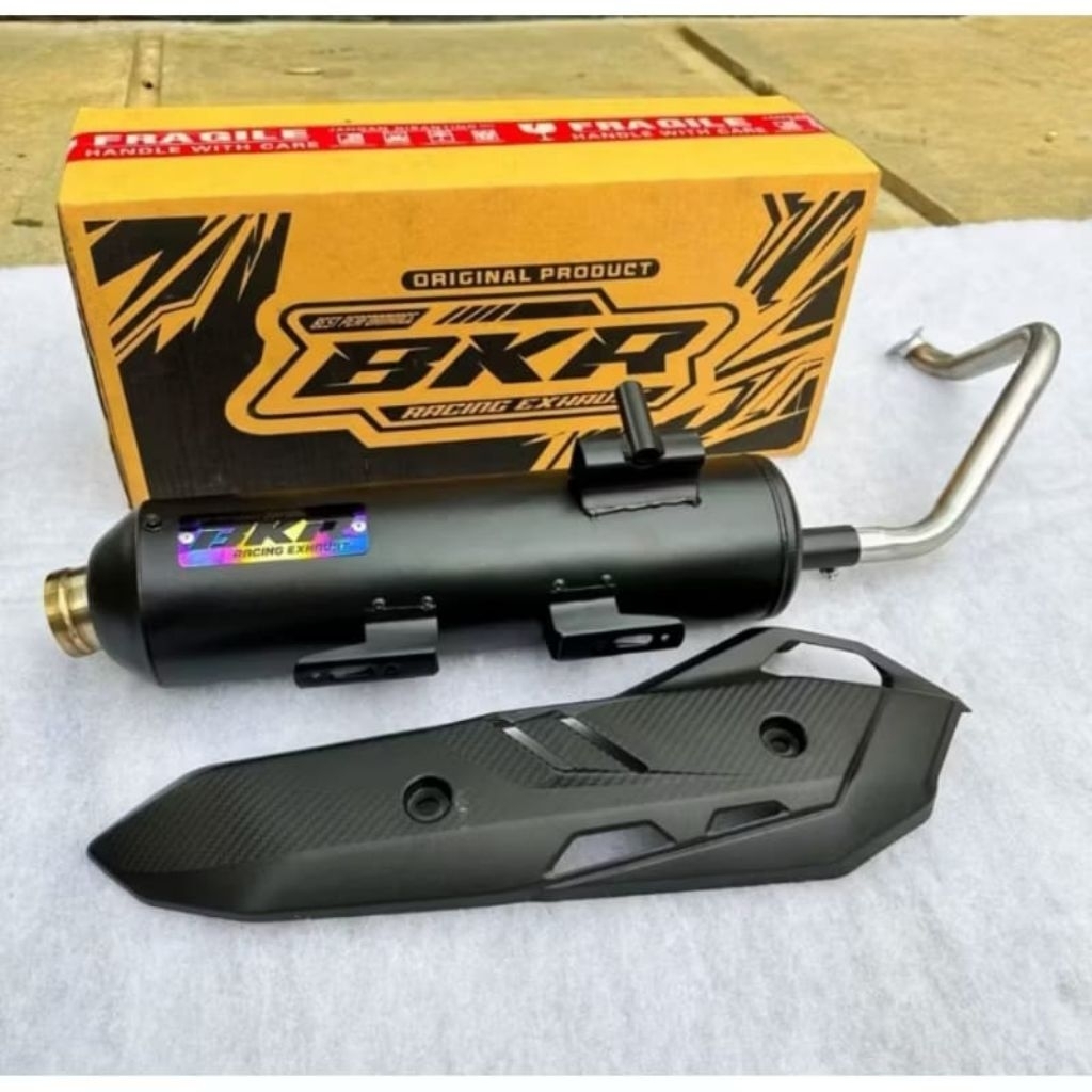 Knalpot Standar Racing BKR Original Knalpot Tsukigi Standar Racing Matic Moncong Shijiro