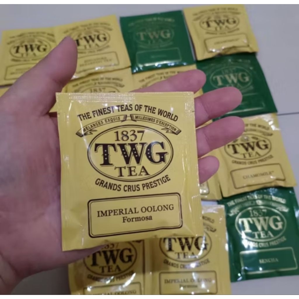 Teh TWG Original Premium TWG TEA Original Teh Singapore Teabag Tea Sachet TWG Classic Tea