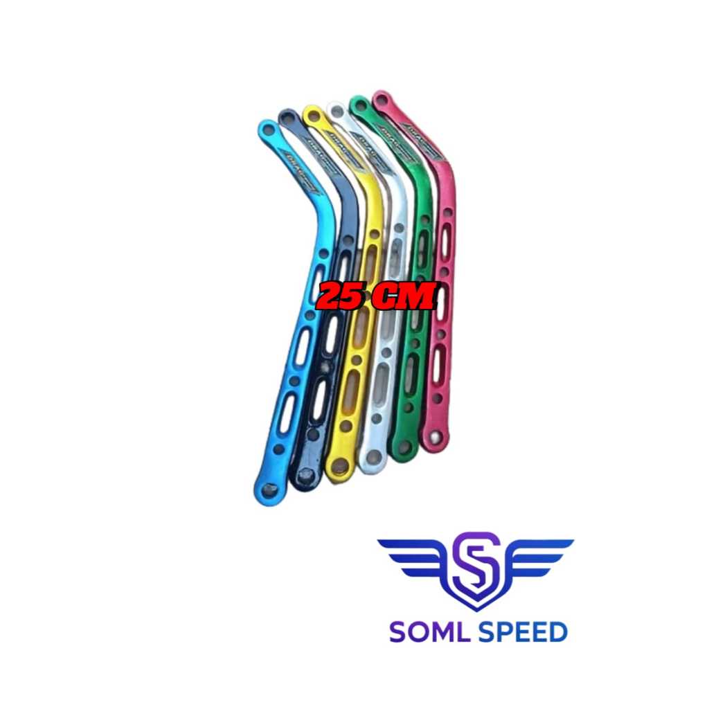 dudukan breket knalpot model L coak panjang 25cm dudukan knalpot L pangkon knalpot model L