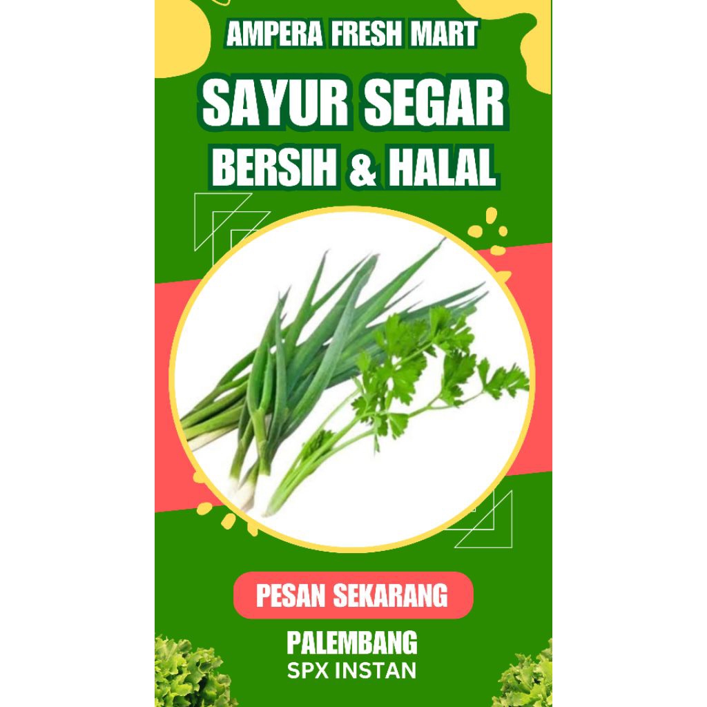 

DAUN BAWANG DAN SELEDRI - INSTAN PALEMBANG