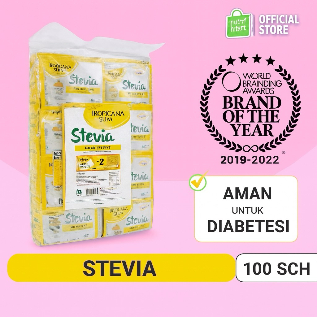 

♦️Beauty Stuff♦️TROPICANA SLIM STEVIA SASET /COCOK BUAT DIET /Share (10 Saset)/ PENGGANTI GULA