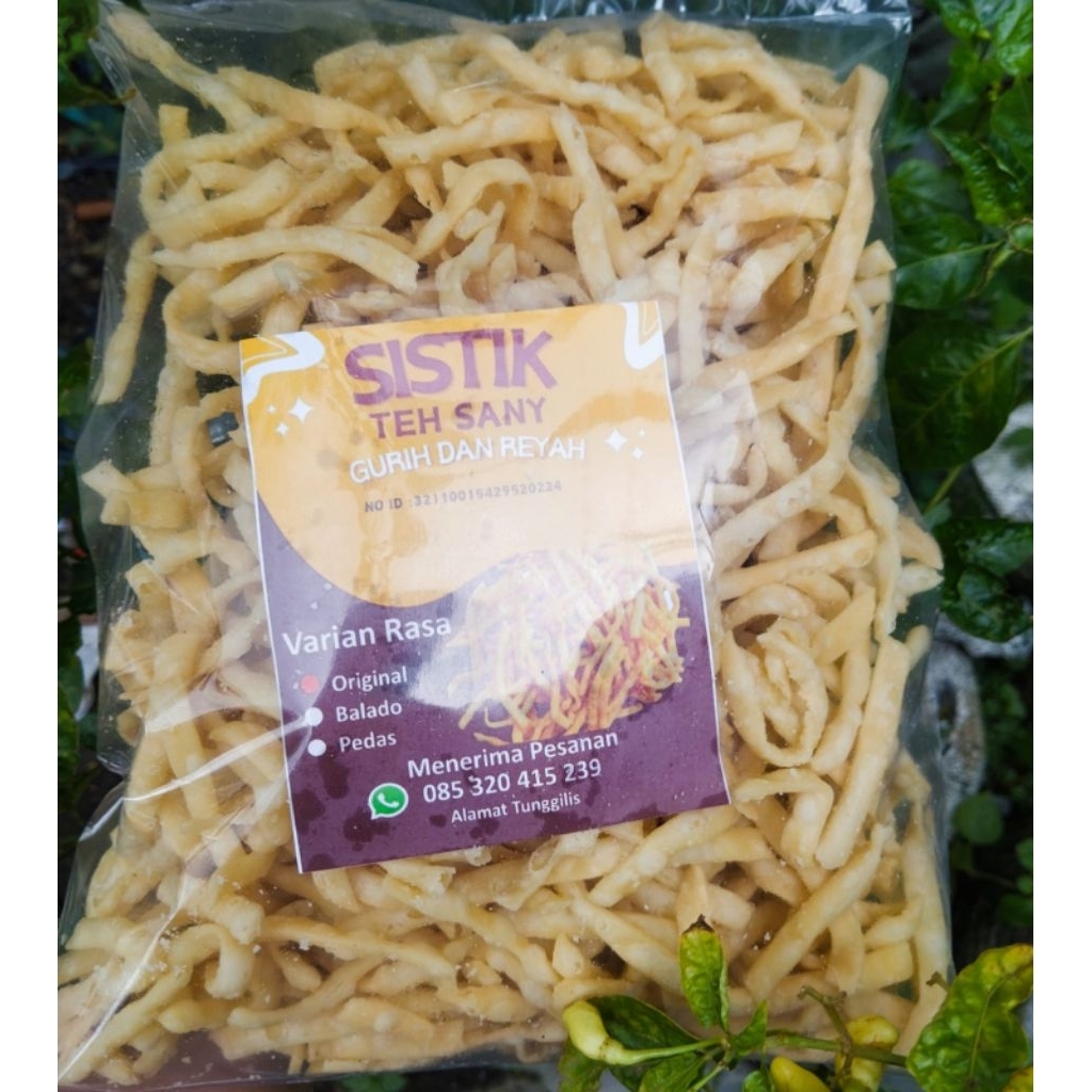 

Sistik Renyah Teh Sany – Gurih & Nagih 100 Gram