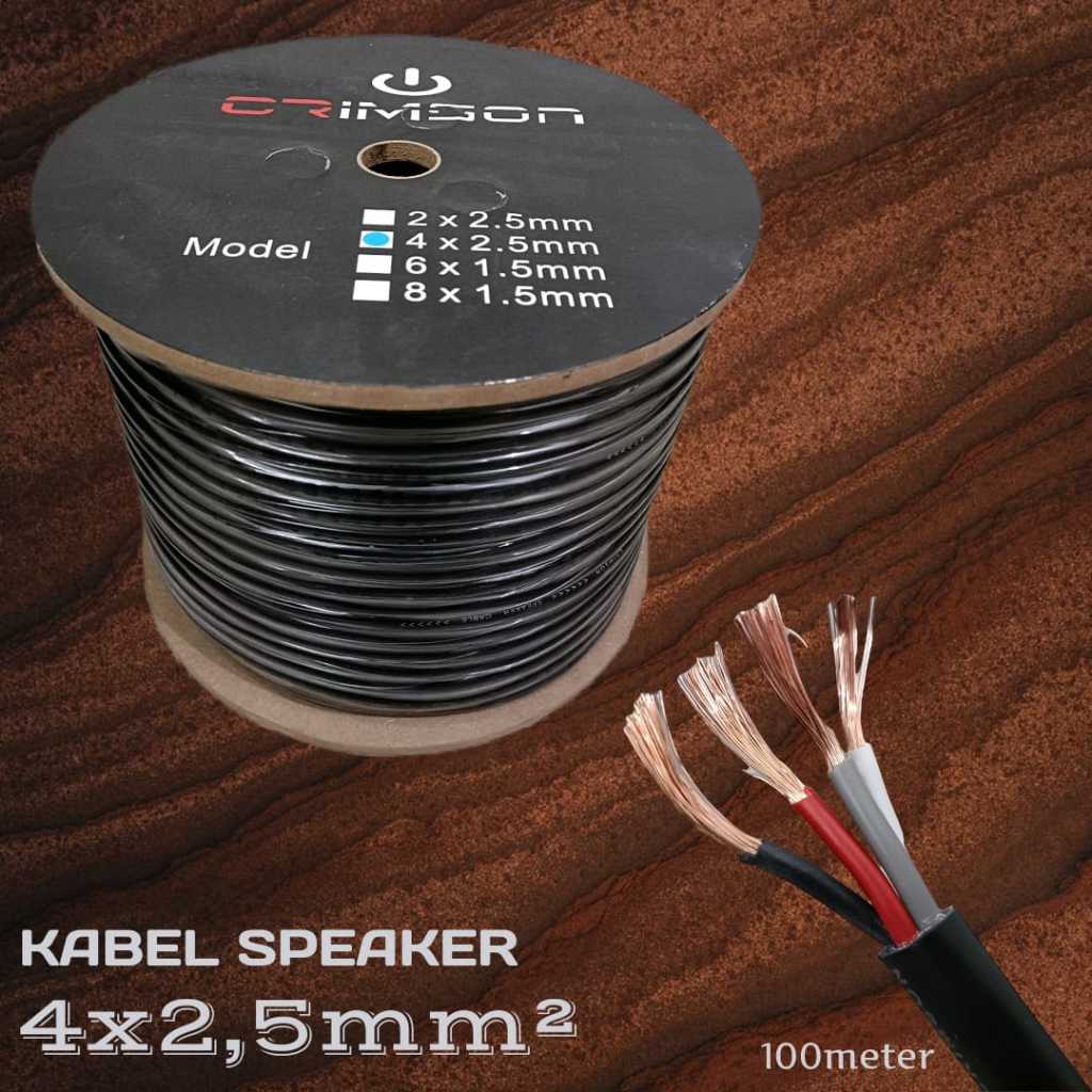 KABEL SPEAKER CRIMSON 4X2,5