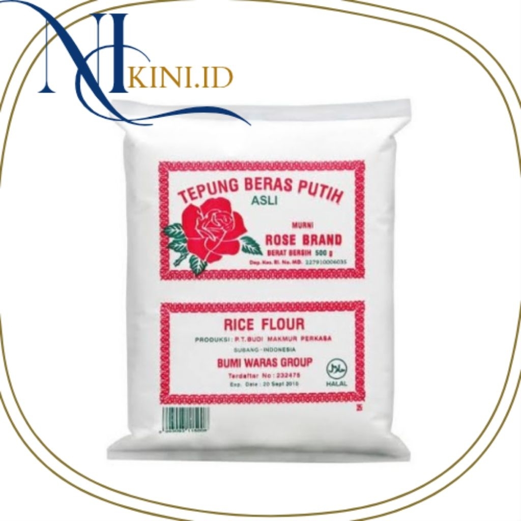 

TEPUNG BERAS ROSE BRAND 500 GR