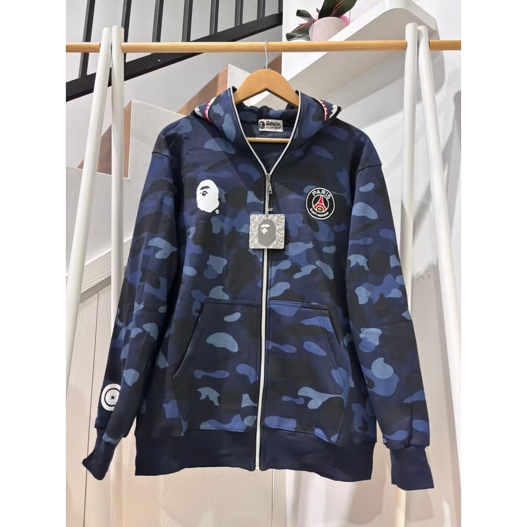 HOODIE ZIPPER BAPE PEESG