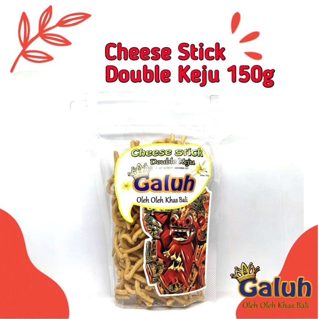 

Cheese Stick Galuh 150g – Camilan Stik Keju Renyah, Oleh Oleh Khas Bali Halal Gurih
