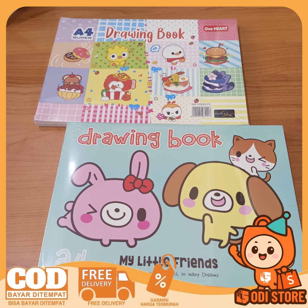 

ECER - BUKU GAMBAR A4 One Heart