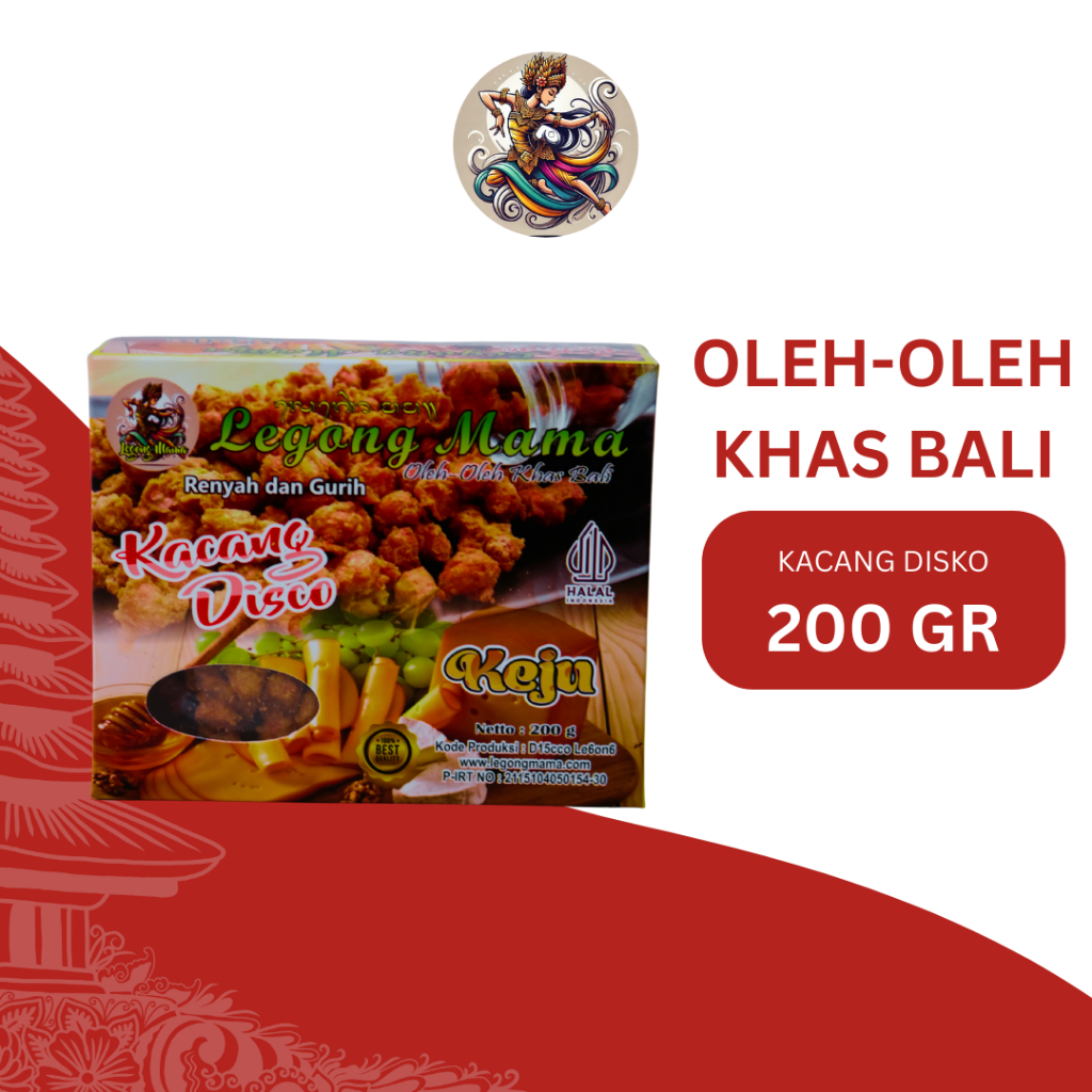 

kacang disko legong mama rasa KEJU