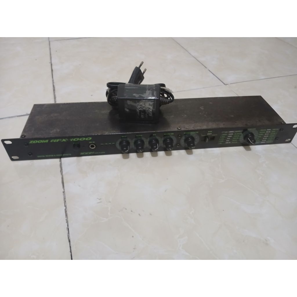 EFEK ZOOM RFX-1000 original japan elco kuning normal