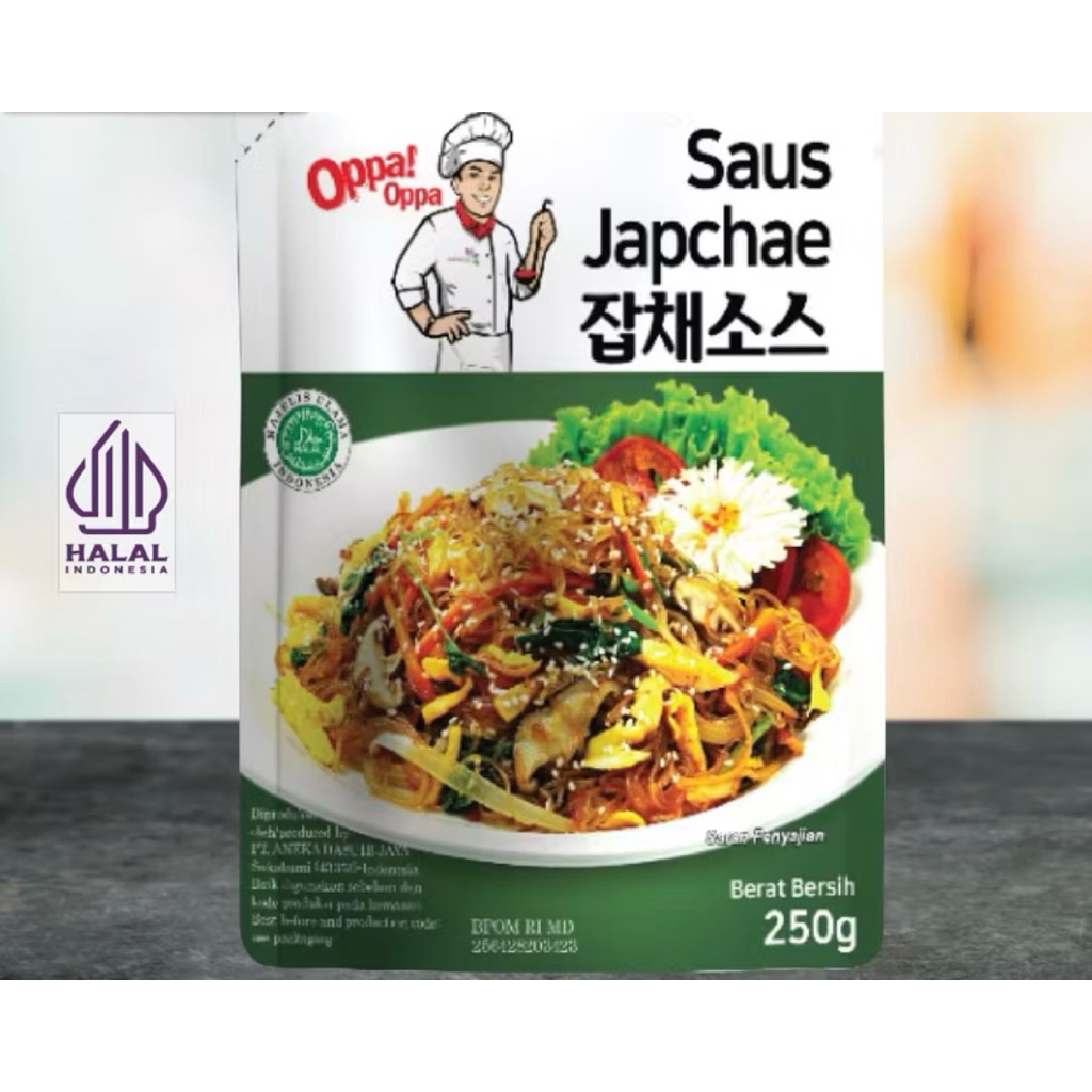 

[HALAL] OppaOppa Japchae Saus / Bumbu Soun Goreng Korea Original 250g