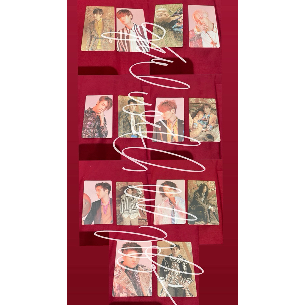 SUPER JUNIOR OFFICIAL PHOTOCARD PC REPLAY SPECIAL KIHNL VER LEETEUK HEECHUL EUNHYUK DONGHAE SIWON YE