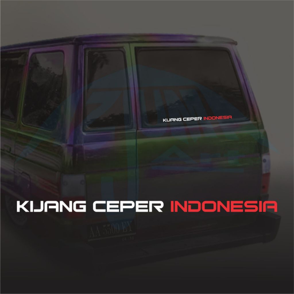 Sticker Cutting KIJANG CEPER NUSANTARA