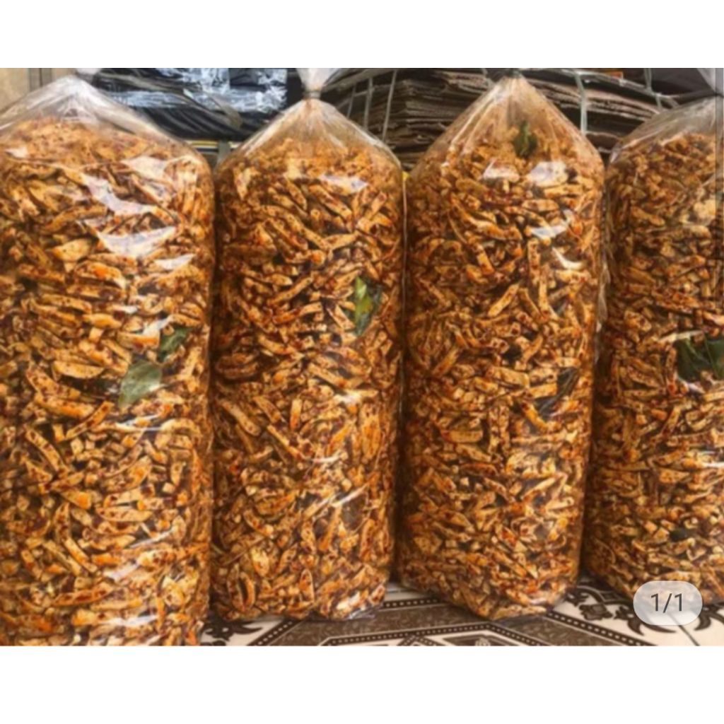 

Basreng stik pedas daun jeruk 1ball /2kg//Basreng cemilan viral