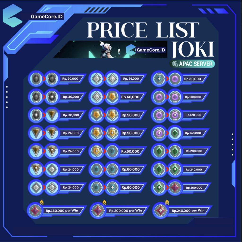 Valorant Rank Boost | Joki Aman Murah | 1 Hari Selesai
